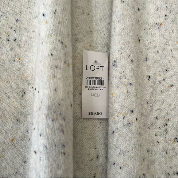 Loft Speckled Long Cozy Vest - Picture 8 of 8